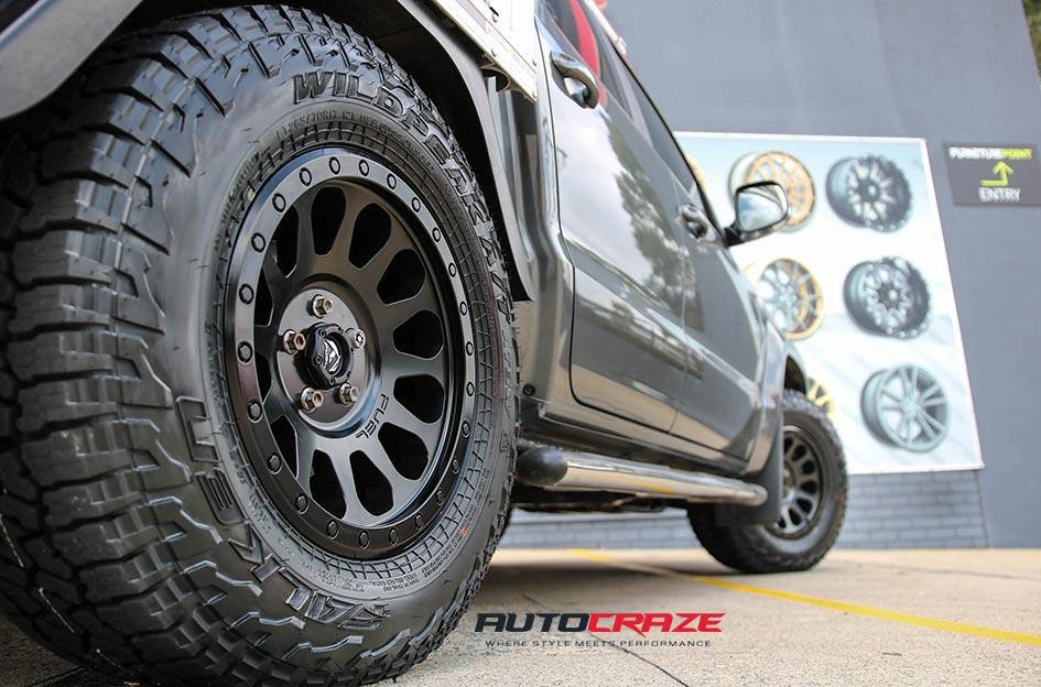 VOLKSWAGEN AMAROK VECTOR BLACK MACHINED